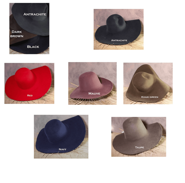 CUSTOM BEAVER FUR FELT HAT