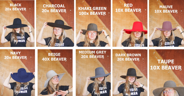 CUSTOM BEAVER FUR FELT HAT